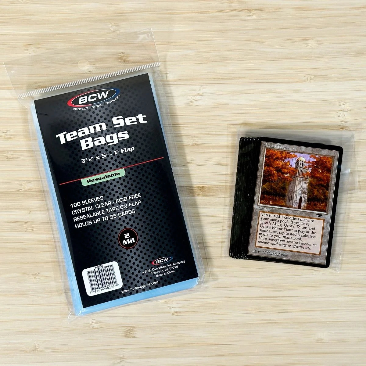 Resealable Team Set Bags - BCW