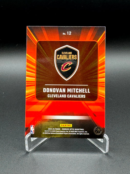 2024-2025 Panini Donruss Optic Basketball Donovan Mitchell #12 Express Lane Raw