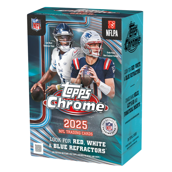2025 Topps Chrome Football - Blaster Box