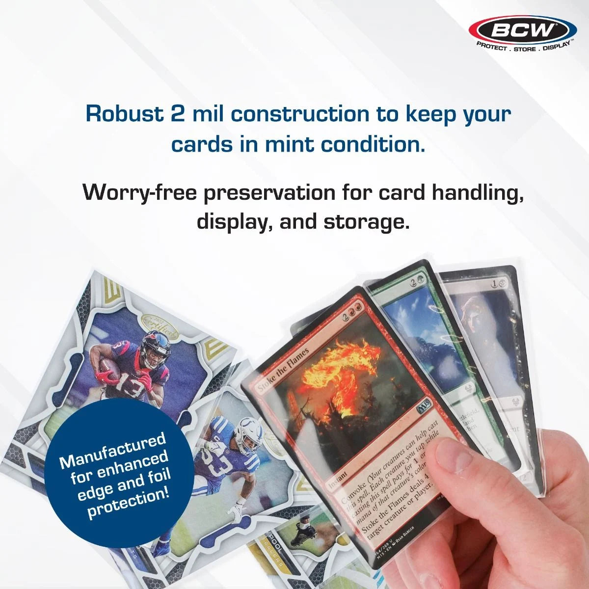 Standard Card Sleeves (1000 Pack) - BCW