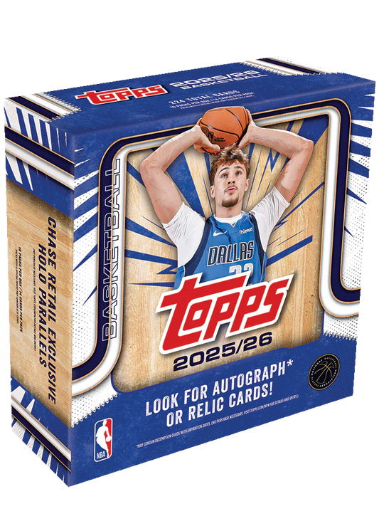 2025-26 Topps Basketball Mega Box - Factory Sealed