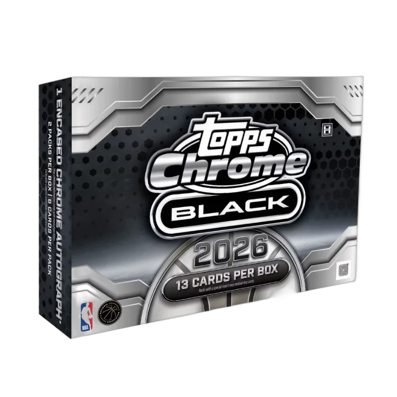 2025-26 Topps Chrome Black Basketball Hobby Box