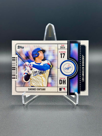 2026 Topps Series 1 Baseball Shohei Ohtani #BTP-3 Big Ticket Players Raw