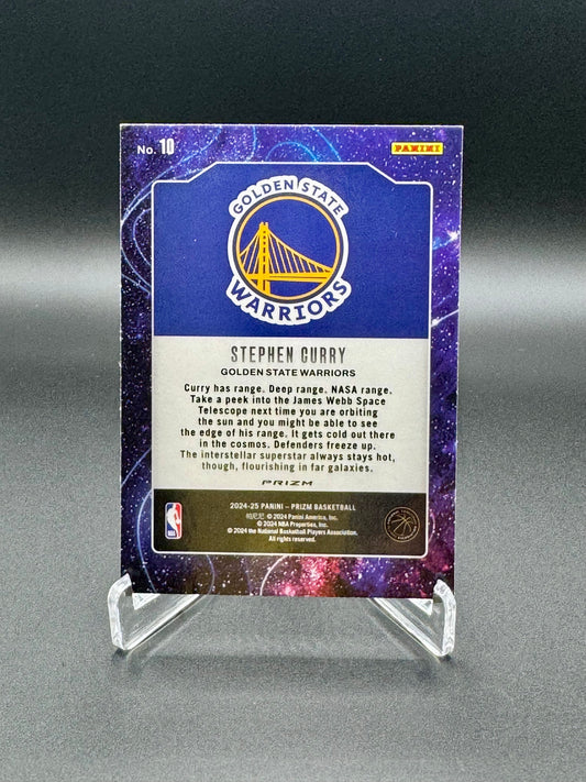 2024-2025 Panini Prizm Basketball Stephon Curry #10 Deep Space Raw