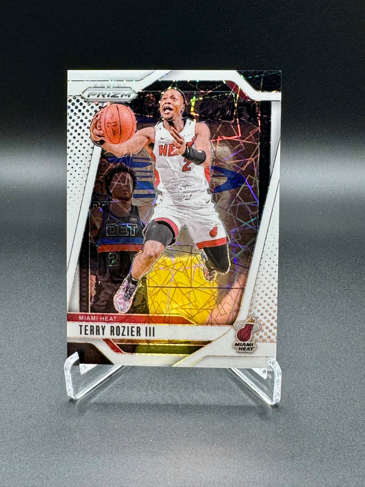 2024-2025 Panini Prizm Basketball Terry Rozier #142 White Lazer /275 Raw