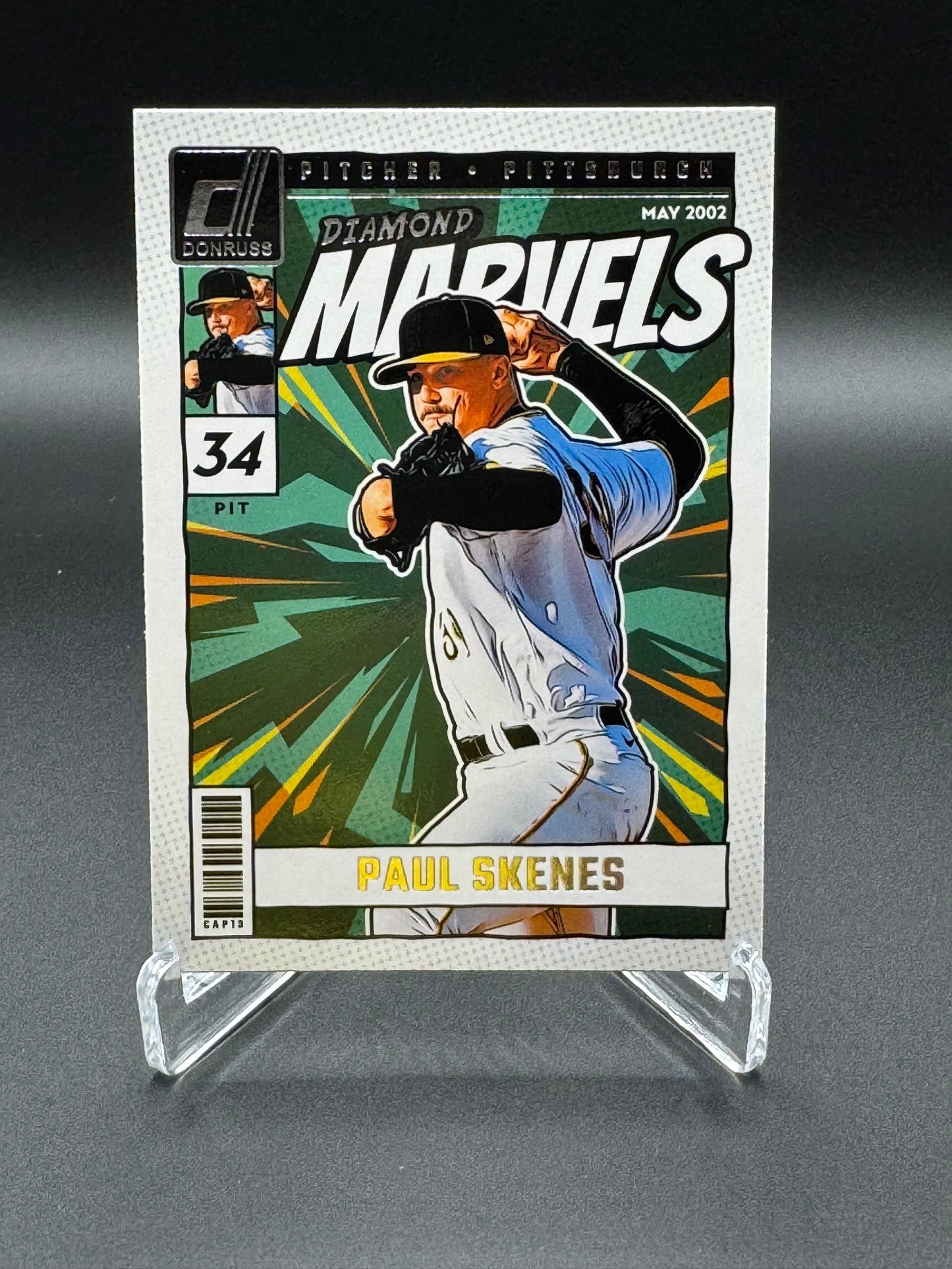 2024 Panini Donruss Baseball Paul Skenes #8 Diamond Marvels Raw