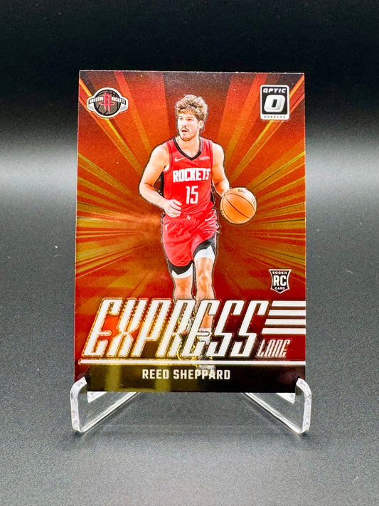2024-2025 Panini Donruss Optic Basketball Reed Shepard RC #16 Express Lane Raw