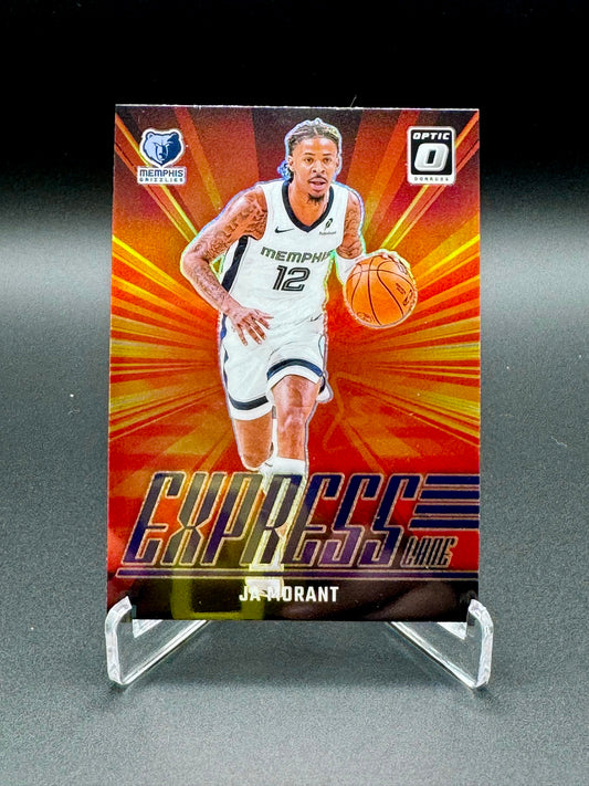 2024-2025 Panini Donruss Optic Basketball Ja Morant #17 Express Lane Raw