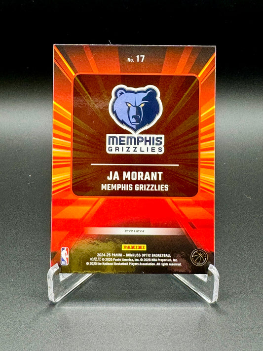 2024-2025 Panini Donruss Optic Basketball Ja Morant #17 Express Lane Raw
