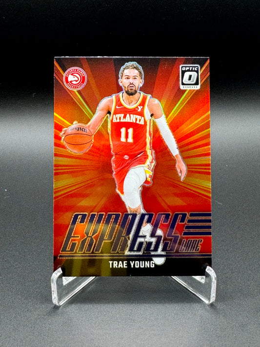 2024-2025 Panini Donruss Optic Basketball Trae Young #5 Express Lane Raw