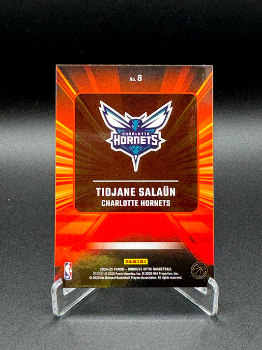 2024-2025 Panini Donruss Optic Basketball Tidjane Salaün RC #8 Express Lane Raw