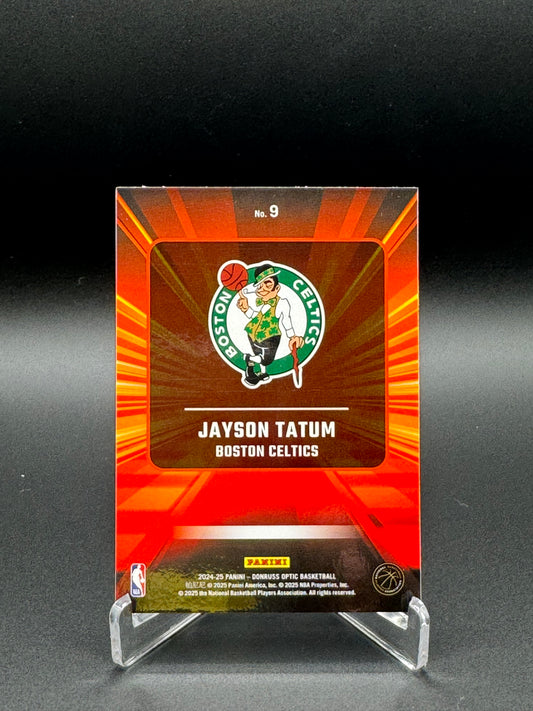 2024-2025 Panini Donruss Optic Basketball Jayson Tatum #9 Express Lane Raw