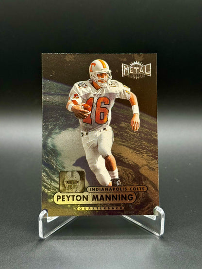 1998 Skybox Metal Universe Football Peyton Manning RC #189 Raw