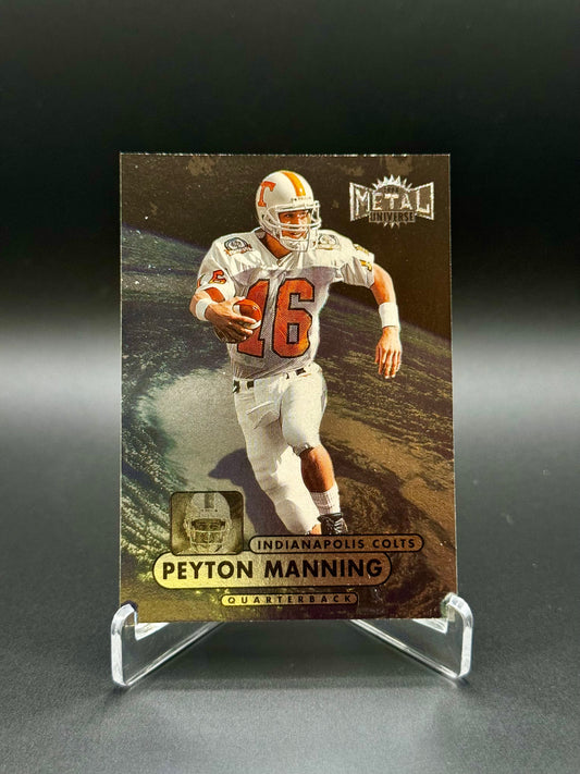 1998 Skybox Metal Universe Football Peyton Manning RC #189 Raw