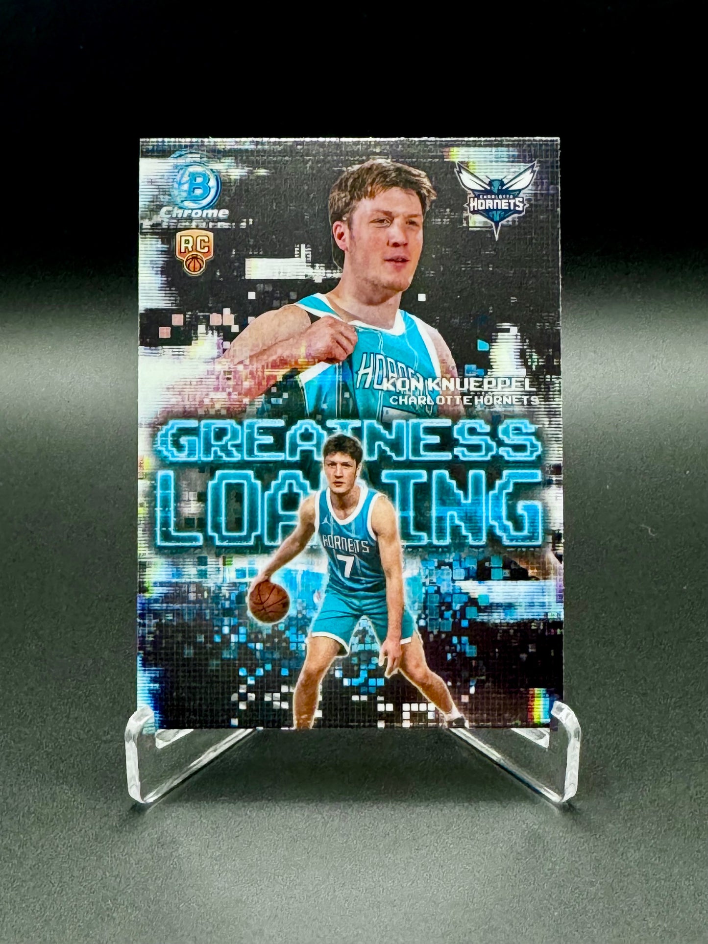 2025-26 Bowman Chrome Basketball Kon Knueppel RC #GL-4 Greatness Loading Raw