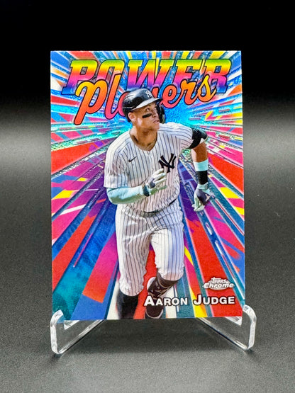 2025 Topps Chrome Aaron Judge #PP-1 Power Players Raw