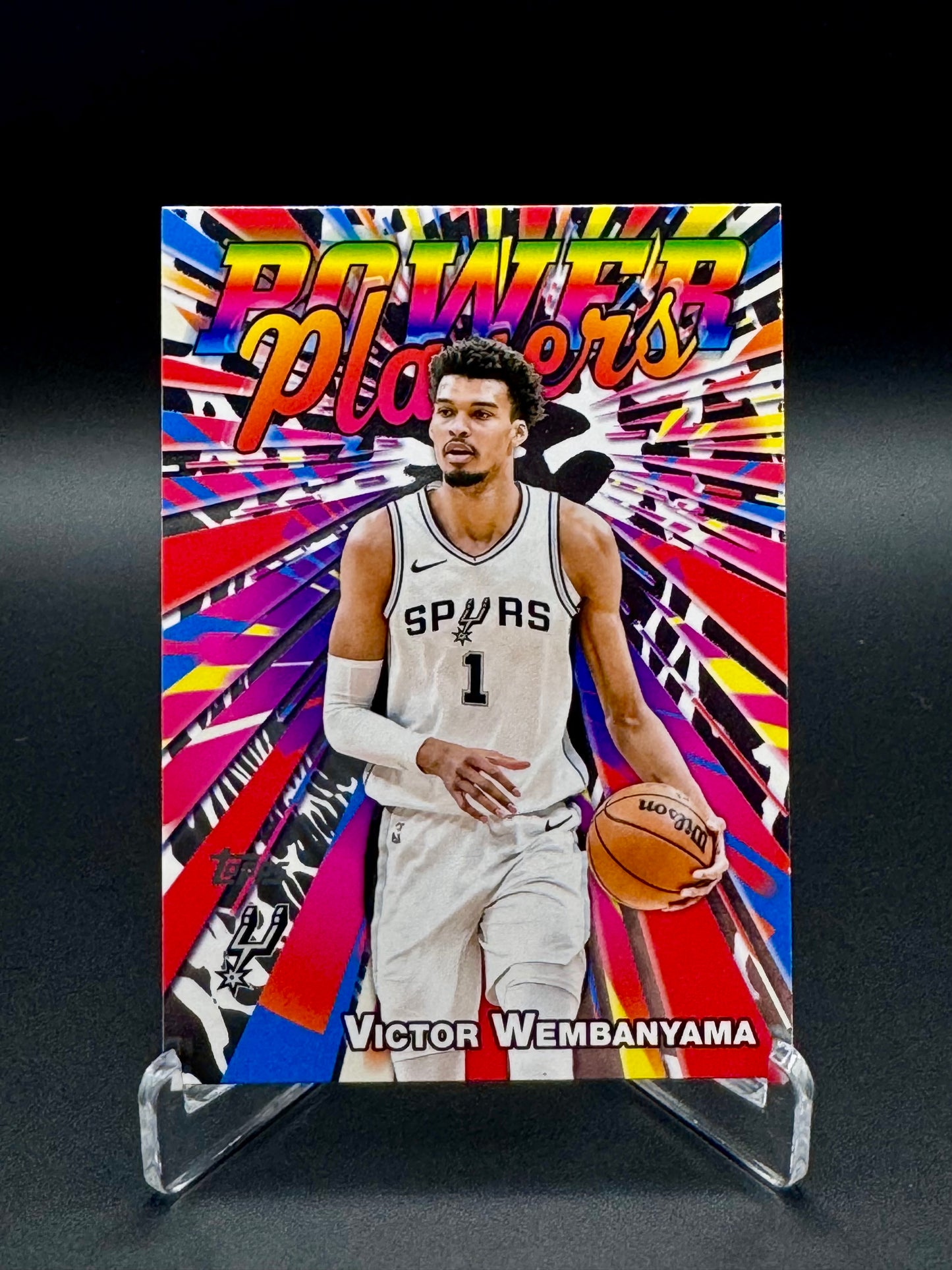2025-2026 Topps Chrome Basketball Victor Wembanyama #PP-15 Power Players Raw