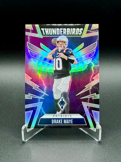 2025 Panini Phoenix Football Drake Maye #35 Thunderbirds Raw