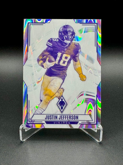 2023 Panini Phoenix Football Justin Jefferson #CON-1 Contours Raw
