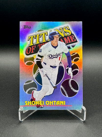 2026 Topps Baseball Shohei Ohtani #TOG-1 Titans of the Game Raw