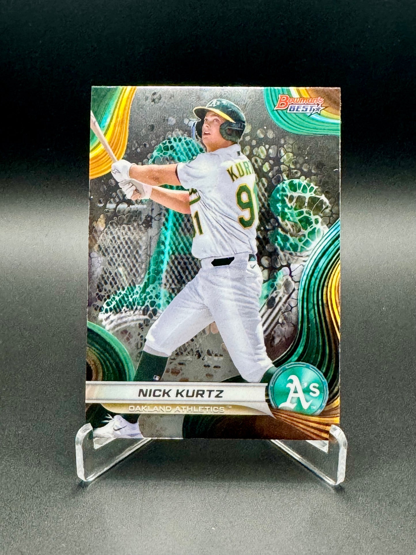 2024 Bowman's Best Baseball Nick Kurtz #TP-14 Top Performers Raw