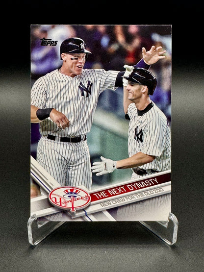 2017 Topps Update Series Baseball Aaron Judge #US148 New Crew for the Old Zoo Raw