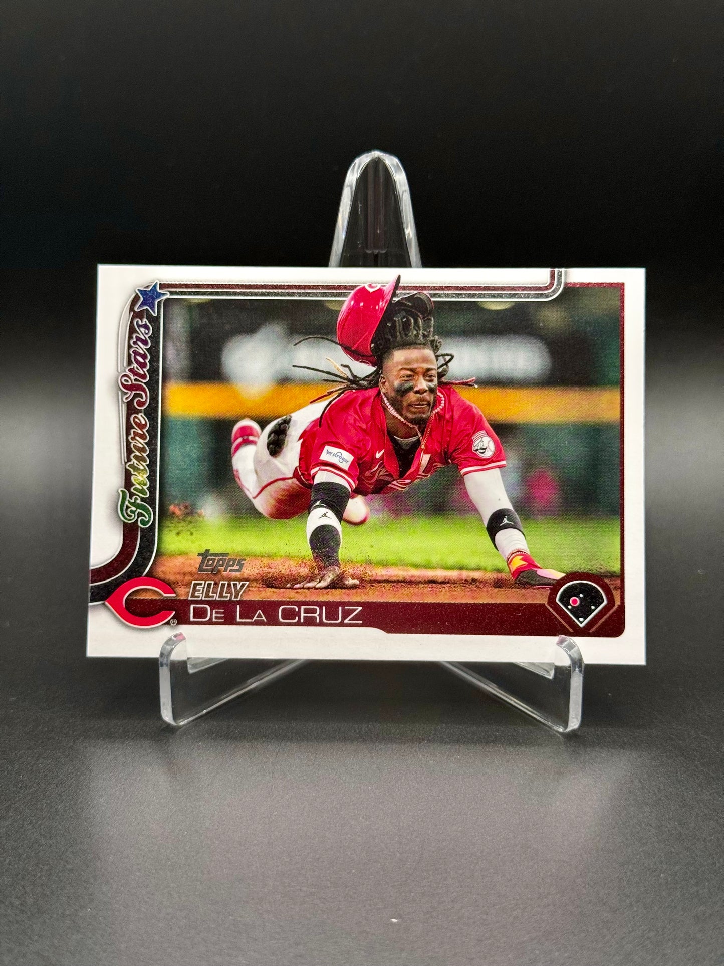 2025 Topps Series One Baseball Elly De La Cruz #150 Future Stars Raw