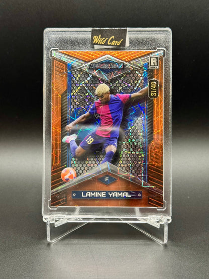 2024 Wild Card Alumination Lamine Yamal RC #ABC-LY2 /40 Raw Encased