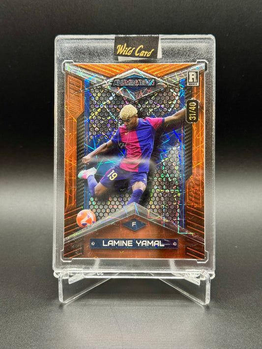 2024 Wild Card Alumination Lamine Yamal RC #ABC-LY2 /40 Raw Encased