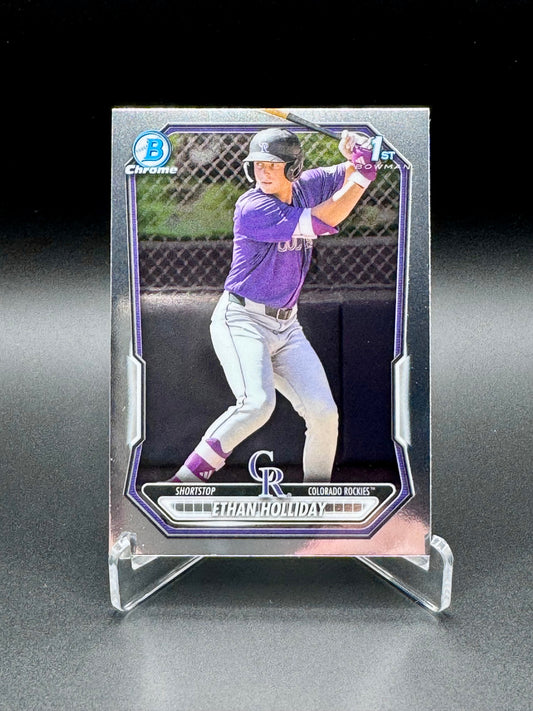 2026 Bowman Chrome Ethan Holliday 1st Bowman #BCP-1 Raw