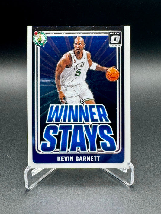 2024-25 Panini Donruss Optic Kevin Garnett #17 Winner Stays Raw