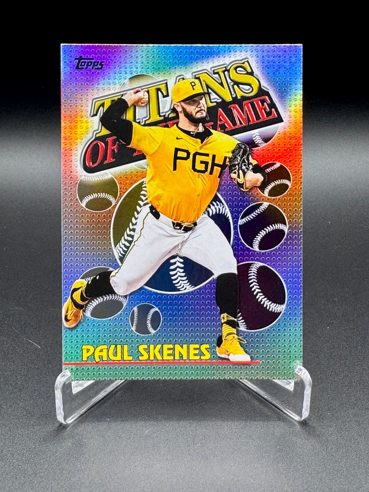 2026 Topps Paul Skenes #TOG-14 Titans of the Game Raw