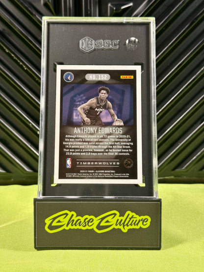 2020-21 Panini Illusions Anthony Edwards RC #152 SGC 10