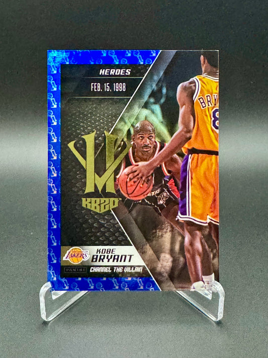 2015-16 Panini Kobe HeroVillain Kobe Bryant #3 Heroes Blue Raw
