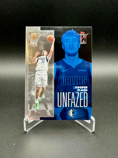 2025-26 Topps Signature Class Cooper Flagg RC #FAZE-11 Unfazed Raw