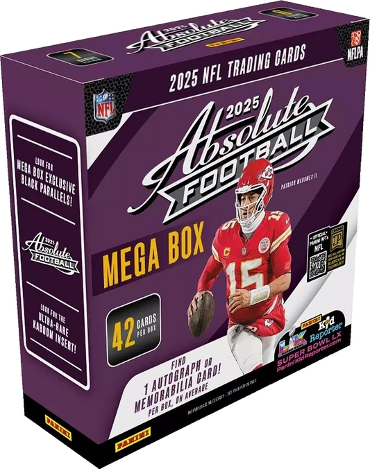 2025 Panini Absolute Football - Mega Box