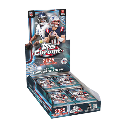 2025 Topps Chrome Football - Hobby Box