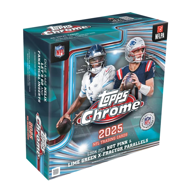 2025 Topps Chrome Football - Mega Box