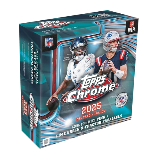 2025 Topps Chrome Football - Mega Box