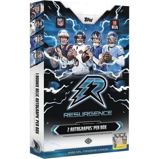 2025 Topps Resurgence Football - Hobby Box